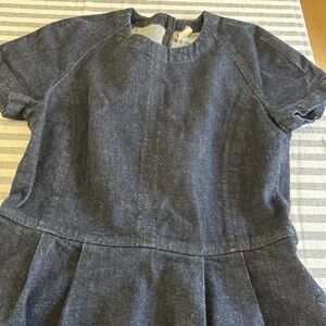 Dark denim dress